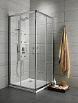 Душевой уголок Radaway Premium Plus D прозрачное стекло 80L*90R*190 без поддона Душевой уголок Radaway Premium Plus D прозрачное стекло 80L*90R*190 без поддона