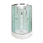 Душевая кабина Deto EM2710 100х100х210 без крыши