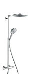 Душевая стойка Hansgrohe Raindance Select 300 с верхним душем и термостатом Душевая стойка Hansgrohe Raindance Select 300 с верхним душем и термостатом