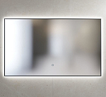 Зеркало SanVit Панорама black 120*60 с Led подсветкой, сенсорный выключатель Зеркало SanVit Панорама black 120*60 с Led подсветкой, сенсорный выключатель