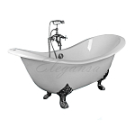 Чугунная ванна Elegansa Taiss Chrome 180х80 с комплектом ножек Чугунная ванна Elegansa Taiss Chrome 180х80 с комплектом ножек