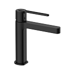 Смеситель Vincea Rondo VBF-1R1MB для раковины черный Смеситель Vincea Rondo VBF-1R1MB для раковины черный