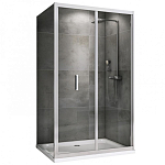 Душевой уголок ABBER Sonnenstrand AG07110-S75 110*75*195 L/R без поддона Душевой уголок ABBER Sonnenstrand AG07110-S75 110*75*195 L/R без поддона