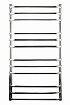 Водяной полотенцесушитель Indigo Brace 50*100 серебристый Водяной полотенцесушитель Indigo Brace 50*100 серебристый