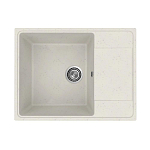 Кухонная мойка Uperwood ECON UPD-202 65х49,5 белая матовая