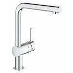 Смеситель Grohe Minta 30274000 для кухни выдвижной излив хром Смеситель Grohe Minta 30274000 для кухни выдвижной излив хром