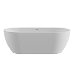 Ванна из искусственного камня Cezares Stylus Solid Surface 160x80,5 белая матовая Ванна из искусственного камня Cezares Stylus Solid Surface 160x80,5 белая матовая
