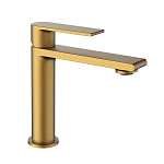 Смеситель Vincea Vogue VBF-1V1BG для раковины брашированное золото Смеситель Vincea Vogue VBF-1V1BG для раковины брашированное золото