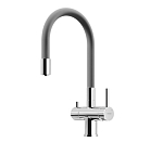 Смеситель Sancos Lucia SC4004CH для кухни с функцией подключения фильтра хром/серый Смеситель Sancos Lucia SC4004CH для кухни с функцией подключения фильтра хром/серый