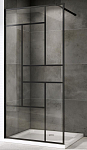 Душевая перегородка ABBER Immer Offen AG63100B8 Walk-in 100*200 L/R без поддона Душевая перегородка ABBER Immer Offen AG63100B8 Walk-in 100*200 L/R без поддона