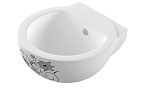 Раковина Sanita Luxe Art Flora 49,3*46,9 Раковина Sanita Luxe Art Flora 49,3*46,9