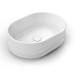 Раковина Kerama Marazzi Artbasin Sabbia 50*36 белая матовая с донным клапаном Раковина Kerama Marazzi Artbasin Sabbia 50*36 белая матовая с донным клапаном