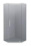 Душевой уголок Erlit ER10110V-C4 100*100*200 L/R без поддона Душевой уголок Erlit ER10110V-C4 100*100*200 L/R без поддона