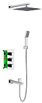Душевой комплект Timo Petruma SX-5049/00SM chrome с изливом Душевой комплект Timo Petruma SX-5049/00SM chrome с изливом