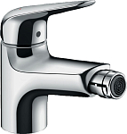 Смеситель Hansgrohe Novus 71142000 для биде с донным клапаном хром Смеситель Hansgrohe Novus 71142000 для биде с донным клапаном хром