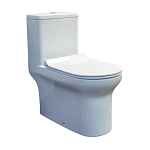Унитаз-моноблок Comforty CF3C6329P 37*72 с крышкой-сиденьем микролифт Slim Унитаз-моноблок Comforty CF3C6329P 37*72 с крышкой-сиденьем микролифт Slim