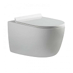 Подвесной унитаз Bravat Gina C21172UW-ENG 36,5*54 с крышкой-сиденьем микролифт Slim Подвесной унитаз Bravat Gina C21172UW-ENG 36,5*54 с крышкой-сиденьем микролифт Slim