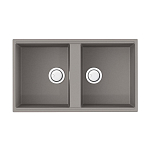 Кухонная мойка Omoikiri Kitagawa 83,6*48,8 Leningrad Grey двойная Кухонная мойка Omoikiri Kitagawa 83,6*48,8 Leningrad Grey двойная