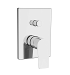 Смеситель Aquanet Static AF330-51C для ванны и душа скрытый монтаж хром (с внутренней частью) Смеситель Aquanet Static AF330-51C для ванны и душа скрытый монтаж хром (с внутренней частью)