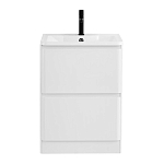 Тумба под раковину BelBagno Albano 60 Bianco Lucido напольная Тумба под раковину BelBagno Albano 60 Bianco Lucido напольная