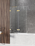 Душевая шторка на ванну New Trendy Avexa Gold Shine EXK-2182 100*150 L Душевая шторка на ванну New Trendy Avexa Gold Shine EXK-2182 100*150 L