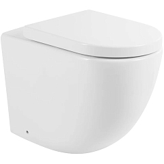 Приставной унитаз BelBagno Sfera-R BB2141CBR 36*57 безободковый с крышкой-сиденьем BB105SC Приставной унитаз BelBagno Sfera-R BB2141CBR 36*57 безободковый с крышкой-сиденьем BB105SC