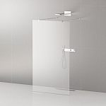 Душевая перегородка Cezares LIBERTA-L-2-100-C-Cr Walk-in 100*195 L/R с возможностью двустороннего входа без поддона Душевая перегородка Cezares LIBERTA-L-2-100-C-Cr Walk-in 100*195 L/R с возможностью двустороннего входа без поддона
