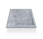 Душевой поддон Esbano Luxe ESP-LM128VG 120*80*2,5 мрамор серый Душевой поддон Esbano Luxe ESP-LM128VG 120*80*2,5 мрамор серый