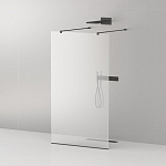 Душевая перегородка Cezares LIBERTA-L-2-120-120-C-NERO Walk-in 120*120*195 L/R с возможностью двустороннего входа, стекло прозрачное, профиль черный без поддона Душевая перегородка Cezares LIBERTA-L-2-120-120-C-NERO Walk-in 120*120*195 L/R с возможностью двустороннего входа, стекло прозрачное, профиль черный без поддона