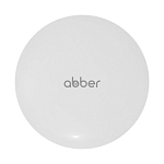 Накладка на слив для раковины ABBER AC0014MW белая матовая, керамика