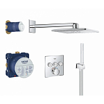 Душевой комплект Grohe Grohtherm SmartControl 34706000 с термостатом хром Душевой комплект Grohe Grohtherm SmartControl 34706000 с термостатом хром