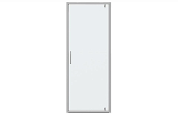 Bravat Душевая дверь в нишу Drop 100*200 L/R 1 секция без поддона