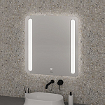 Зеркало Grossman Lara 70*80 Led с сенсорным выключателем и гравировкой Зеркало Grossman Lara 70*80 Led с сенсорным выключателем и гравировкой