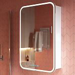 Зеркало-шкаф Alavann Lana 60 с антизапотеванием и часами