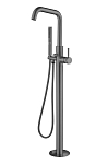 Напольный смеситель Allen Brau Priority 5.31008-MG графит браш Напольный смеситель Allen Brau Priority 5.31008-MG графит браш