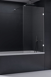 Душевая шторка на ванну New Trendy Eventa EXK-1904 90*150 L/R косой кронштейн