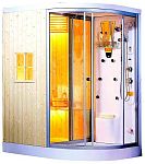 Душевая кабина Appollo AG-0201L с финской сауной, с паром Душевая кабина Appollo AG-0201L с финской сауной, с паром