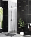 Душевая дверь в нишу BelBagno UNO-B-2-90-CH-Cr 90*190 стекло шиншилла без поддона Душевая дверь в нишу BelBagno UNO-B-2-90-CH-Cr 90*190 стекло шиншилла без поддона