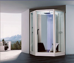 Душевая кабина Orans SR-89106S White, Long door handle 130х130х220 Душевая кабина Orans SR-89106S White, Long door handle 130х130х220