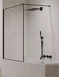 Душевая шторка на ванну New Trendy New Modus Black EXK-1934 90*150 L/R косой кронштейн Душевая шторка на ванну New Trendy New Modus Black EXK-1934 90*150 L/R косой кронштейн