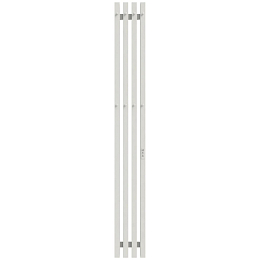 Электрический полотенцесушитель Grois Quartet П2 18*150 R белый матовый