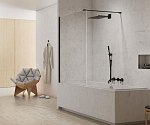 Душевая шторка на ванну New Trendy New Modus Black EXK-1929-WP 90*150 L/R Душевая шторка на ванну New Trendy New Modus Black EXK-1929-WP 90*150 L/R