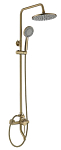 Душевая стойка со смесителем Voda Vessel Gold VST3000G Душевая стойка со смесителем Voda Vessel Gold VST3000G