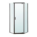 Душевой уголок Berges Solo T 100*100*190 профиль черный матовый без поддона Душевой уголок Berges Solo T 100*100*190 профиль черный матовый без поддона