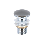 Донный клапан Vincea DBS0-216MG без перелива серый матовый Донный клапан Vincea DBS0-216MG без перелива серый матовый