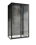 Душевой уголок ABBER Schwarzer Diamant П-образный AG30100BH-S50B-S50B 100*50*195 L/R без поддона Душевой уголок ABBER Schwarzer Diamant П-образный AG30100BH-S50B-S50B 100*50*195 L/R без поддона
