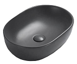 Накладная раковина Timo Kulo TK-405 МВ 60*42 черная матовая Накладная раковина Timo Kulo TK-405 МВ 60*42 черная матовая