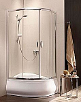 Душевой уголок Radaway Premium Plus E 1700 прозрачное стекло 100*80*170 L/R без поддона Душевой уголок Radaway Premium Plus E 1700 прозрачное стекло 100*80*170 L/R без поддона