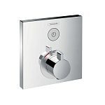 Внешняя часть для термостата Hansgrohe Shower Select 15762000 с клапаном для верхнего душа Внешняя часть для термостата Hansgrohe Shower Select 15762000 с клапаном для верхнего душа
