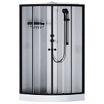 Душевая кабина AM.PM X-Joy 100*100*210 профиль черный матовый Душевая кабина AM.PM X-Joy 100*100*210 профиль черный матовый